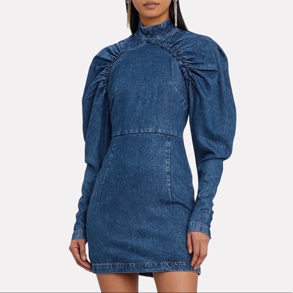 Rotate denim dress - Picture 1 of 3